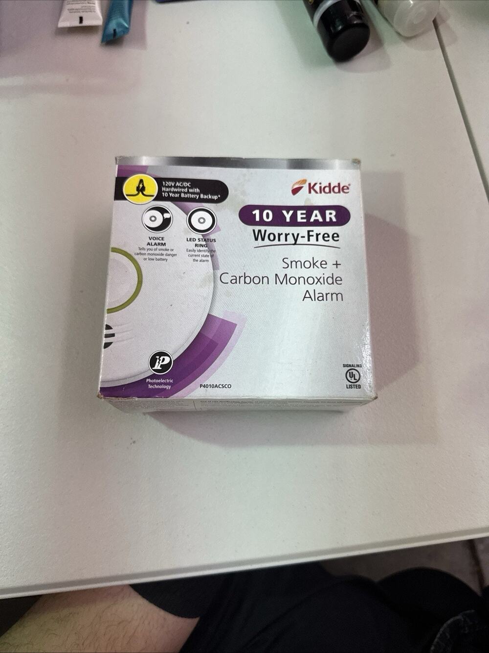 Kidde 10 Year Worry Free Smoke & Carbon Monoxide Voice Alarm P4010ACSCO